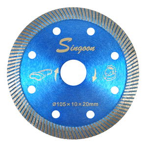 105mm Small Diamond Turbo Saw Blade for Ceramics