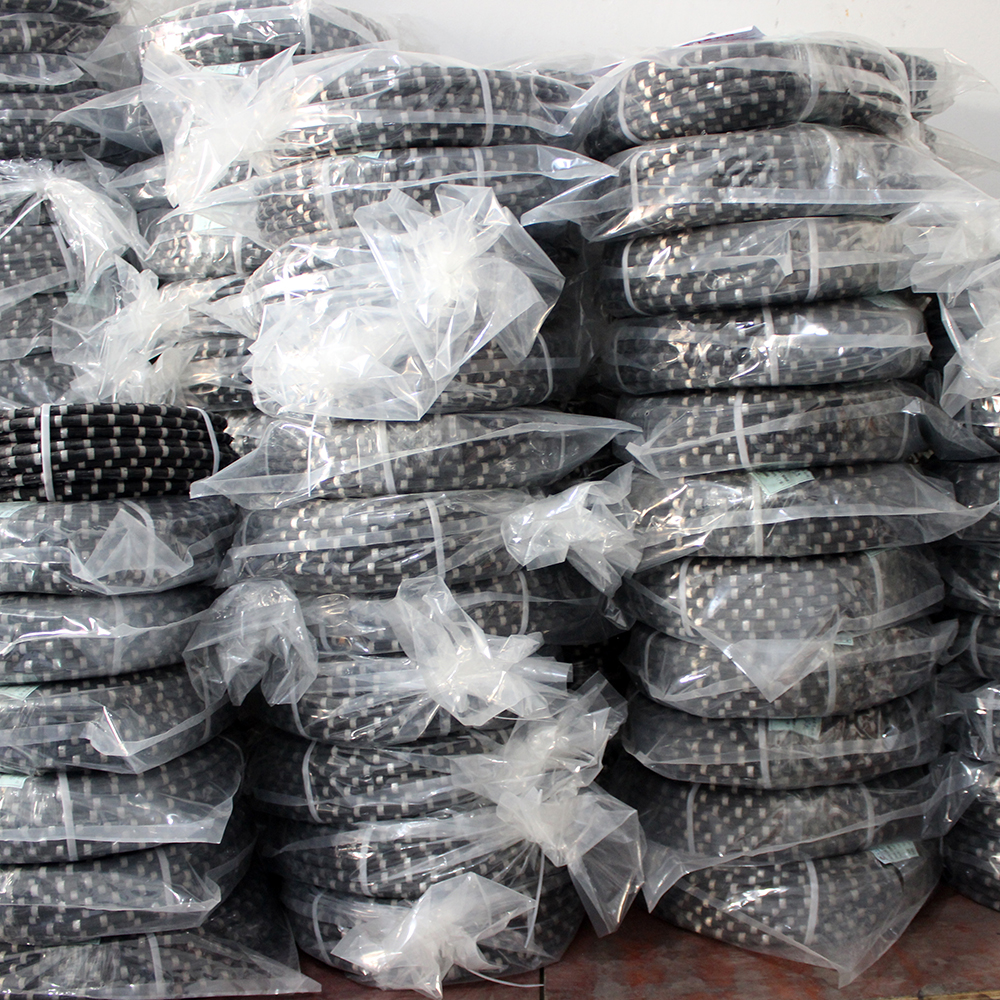 Stationary 11.5mm Diamond Wire Saw For Granite Quarry Mining