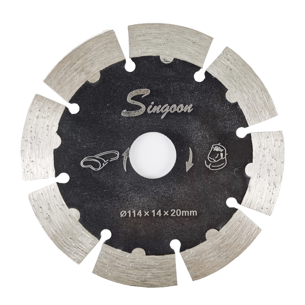 114mm Small Electroplated Diamond Saw Blade for Concrete